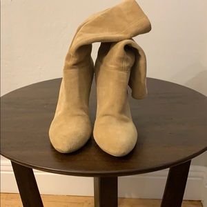 Tan size 8 booties